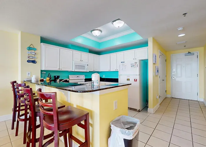 Holiday home 13th-floor Oceanfront With Balcony Ac Grill Pool Hot Tub & Gym *
